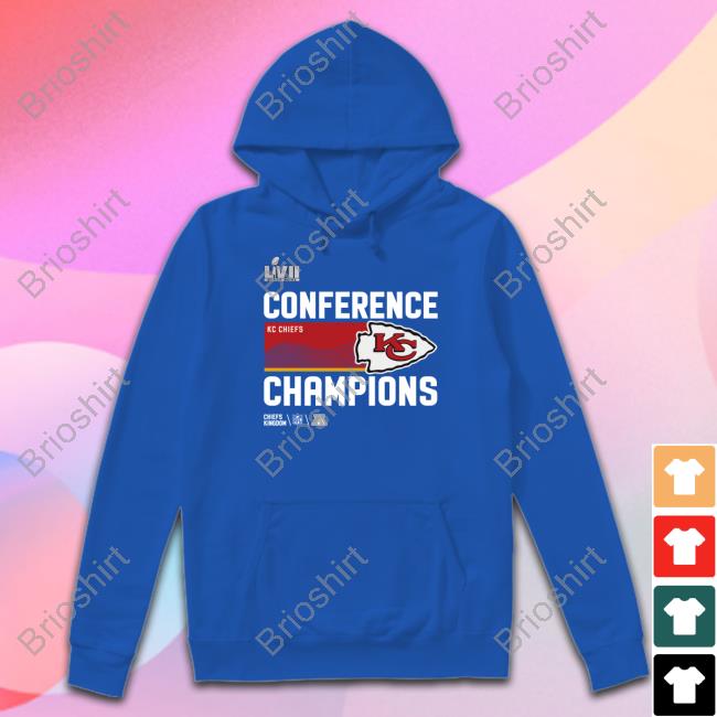 Super Bowl Lvi Conference Kansas City Chiefs Champions Tee