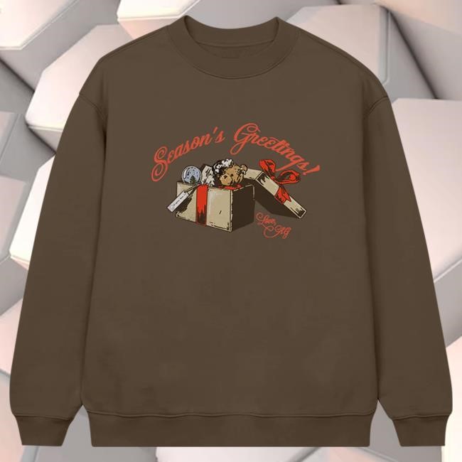 Official Ariana Grande Merch Store Ariana Grande Seasons Greetings! Crew Neck ArianaGrande