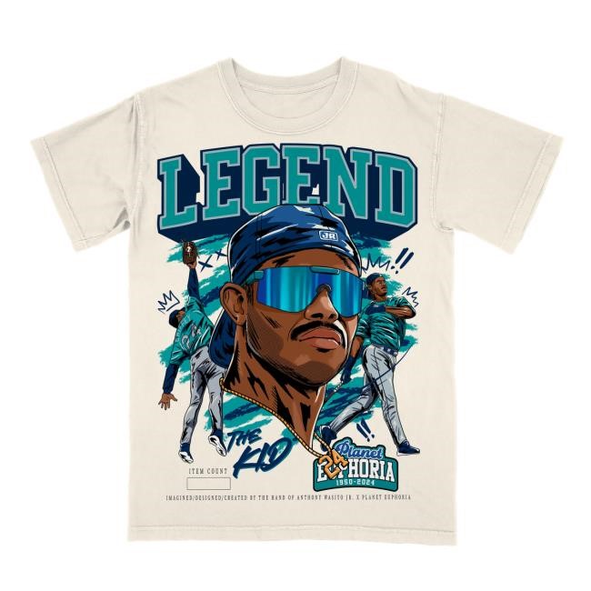 Planet Euphoria Merch Ken Griffey Jr "The Kid" T Shirt #/500 – Euphoria Shop