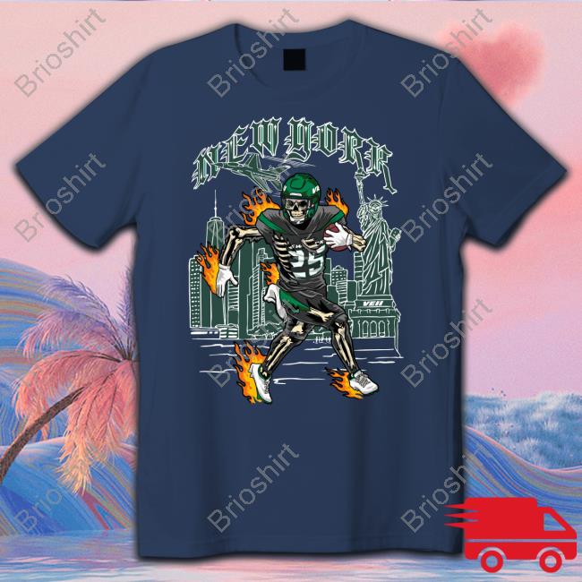 Ty Johnson New York Jets Jetpack Tee Shirt Qb Mike White