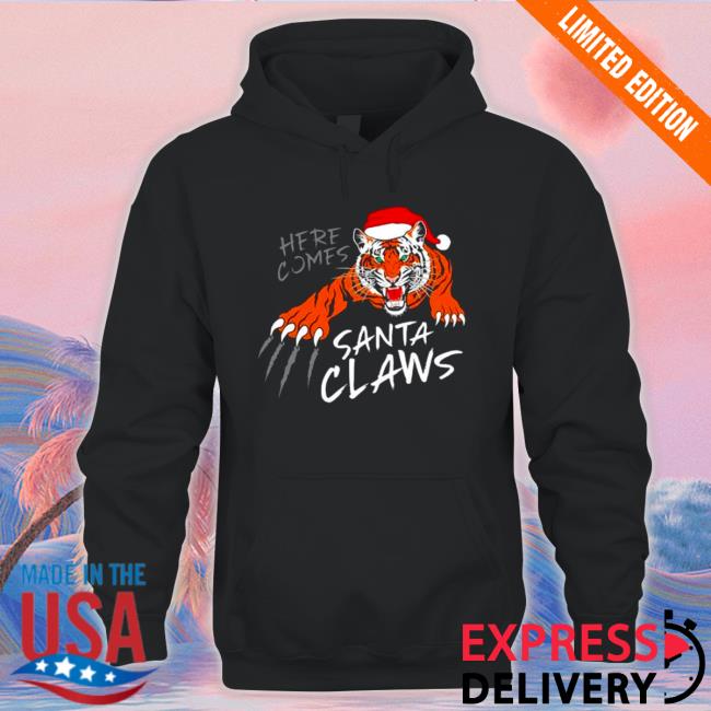Cincinnati Santa Claws Christmas 2022 Hooded Sweatshirt