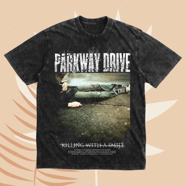 Official Parkway Drive Shop Parkway Drive - Killing With A Smile Shirt - ParkwayDrive