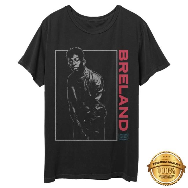 Official Breland Stencil Photo New Shirt