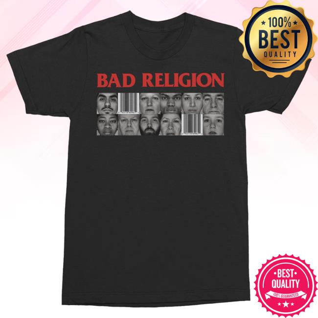 Official Kings Road Merch Store Bad Religion Gray Race Hot Shirt (Black) BadReligion Kings Road Shop