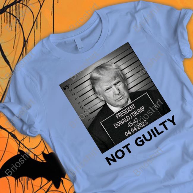 Official Trump Not Guilty Tee Shirt