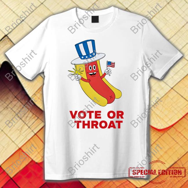 Vote Or Throat Tee Shirt