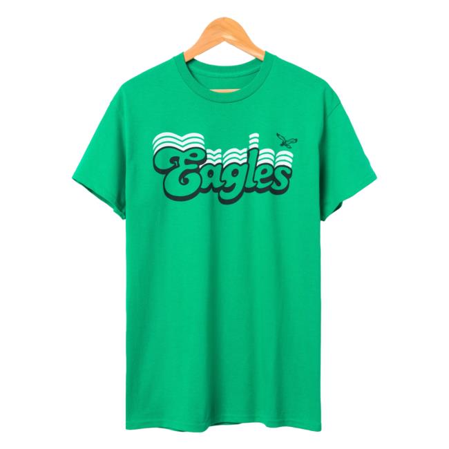 Official Junk Food Apparel Clothing Store Shop Junkfoodclothing Philadelphia Eagles Retro Hot Shirt