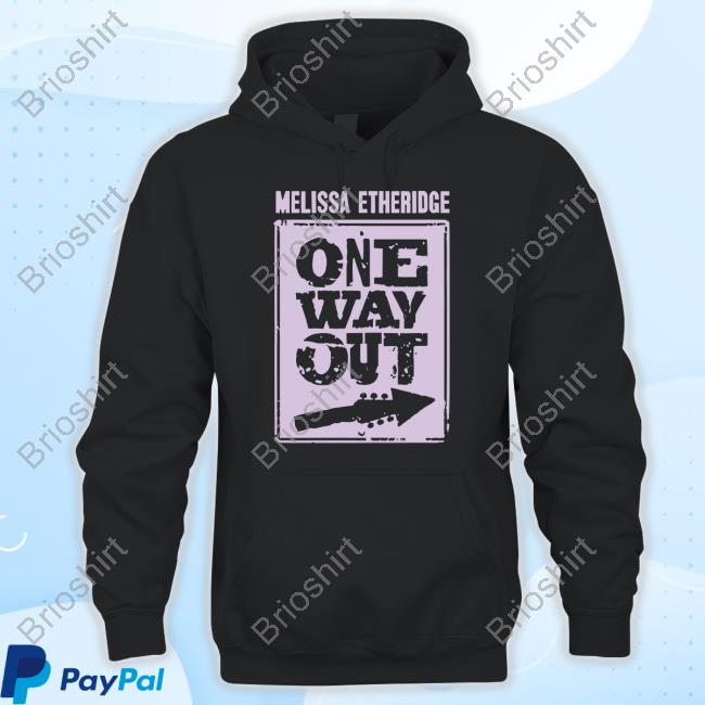 Melissa Etheridge One Way Out Lavender Album Art Black Sweatshirt