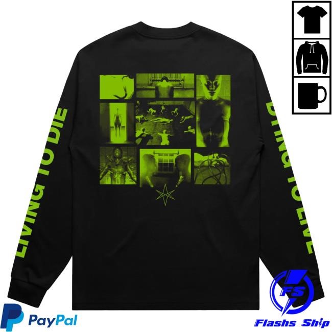 Official Bring Me The Horizon Shop Dying To Live Black Long Sleeve T-Shirts BMTH