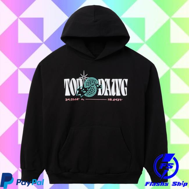 Official Clothing Top Dawg Entertainment Merch Store Global Hoody (Black)