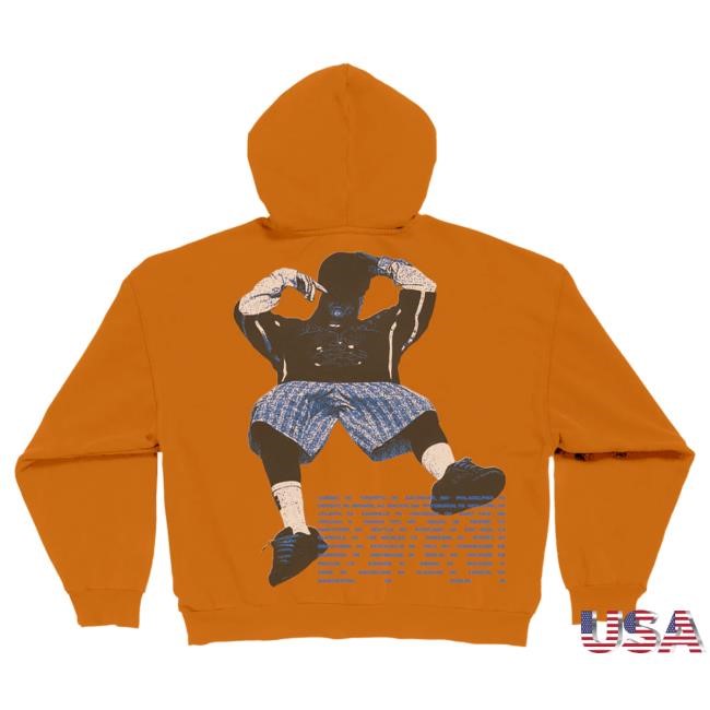 Official HIT ME HARD AND SOFT THE TOUR Orange Dateback Zip Hoodie Gear
