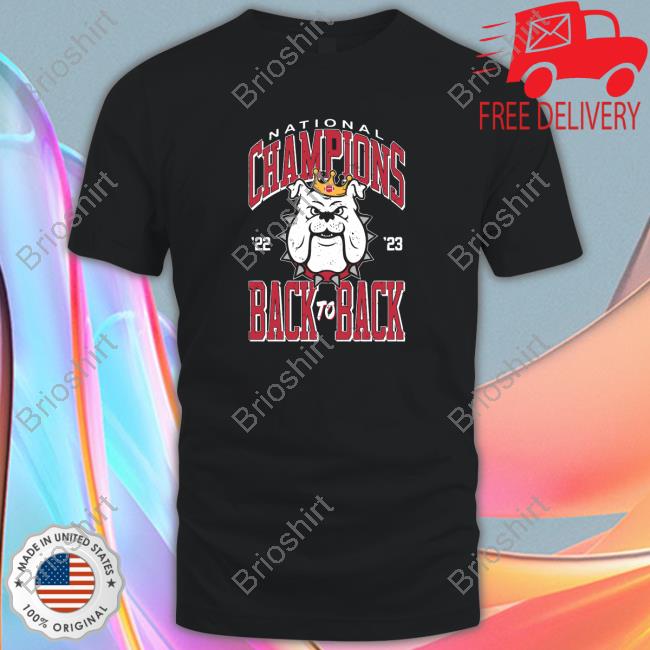 National Champions 22 23 Back To Back T-Shirt