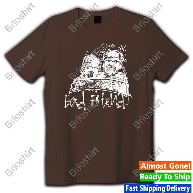 Official Bad Friends Fear & Loathing Black Long Sleeve T Shirt