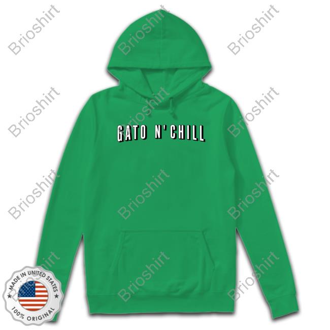 Gato N' Chill T Shirt Red