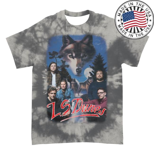 L.S. Dunes Merch Store Wolfpack Shirt 2024 (Gray Dye)