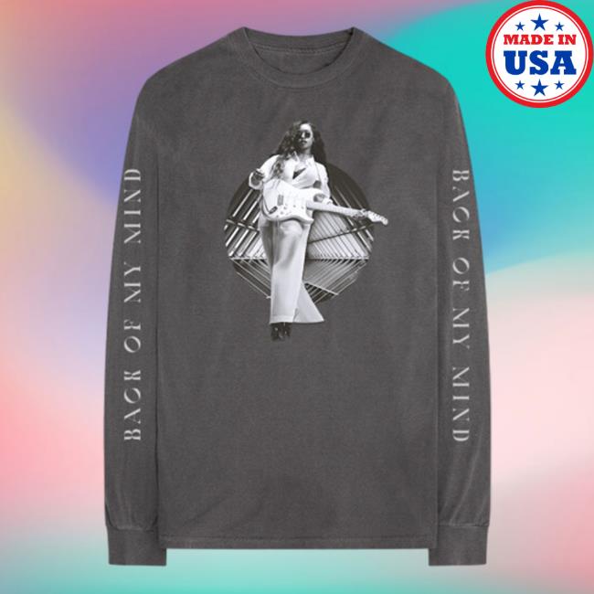 Official Her Merch Back Of My Mind Guitar Circle Pullover Sweatshirt