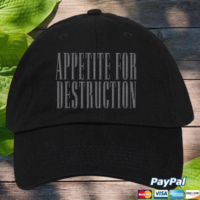 Official Guns N Roses Appetite For Destruction Cap