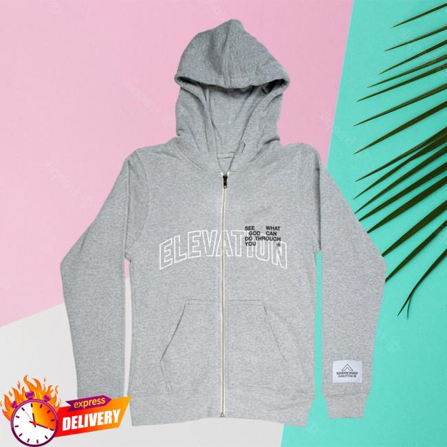 Official Elevation Church Merch Store Elevation Church Elevation Grey Zip Up Sweater Elevation Church Apparel ElevationChurch