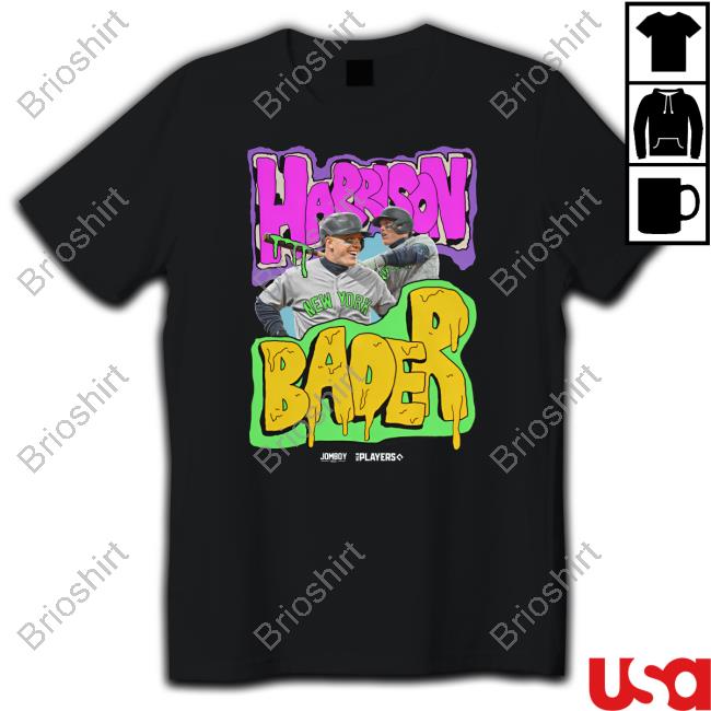 Jomboy Media Merch Talkin' Yanks Harrison Bader The Fresh Prince Of Bronxville Hooded Sweatshirt TalkinYanks