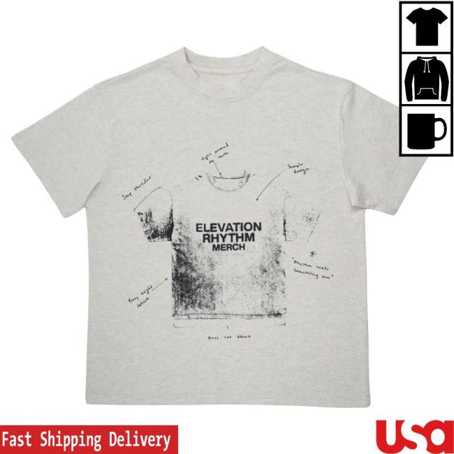 Sunday Service Elevation Rhythm Merch T-Shirt | Community Icon