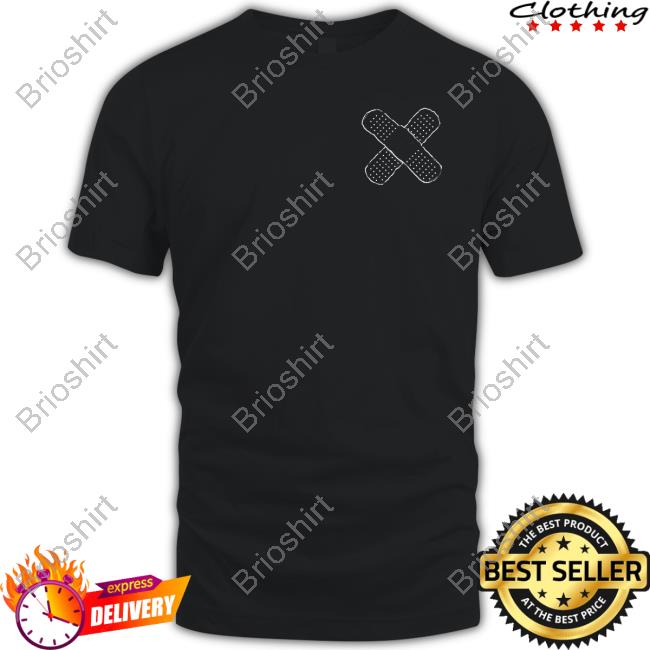 Official The Kid Laroi Merch The First Time Band-Aid Long Sleeve Tee