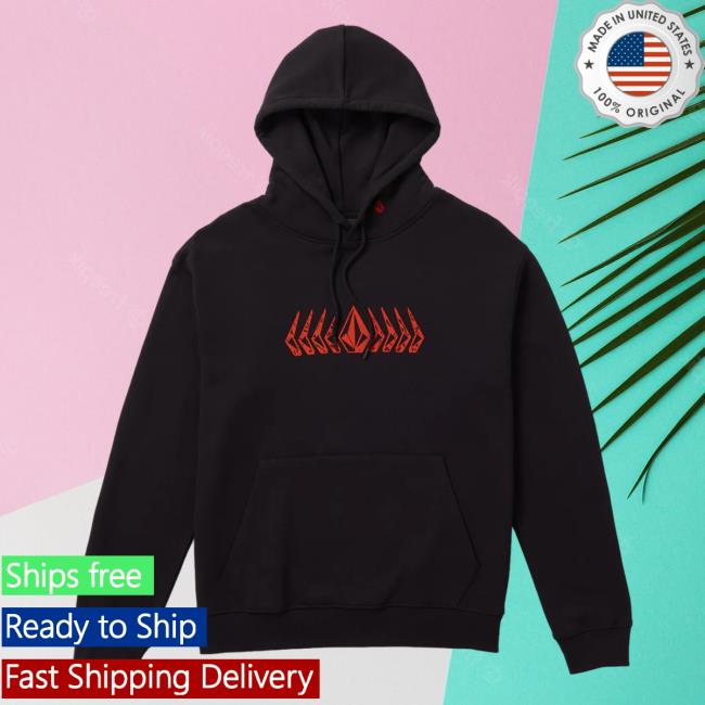 Volcom Stone Clothing Shop Store Watanite Crew Black