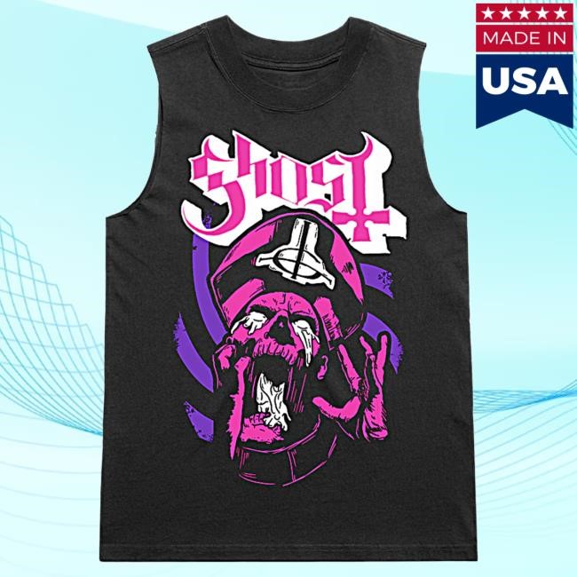 Official Ghost Merch Store Ghost Band Rock The Stuff Muscle Tank New Shirt