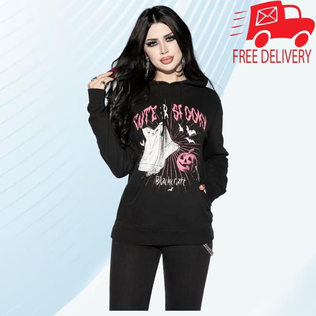 Blackcraft Cult Clothing Store BlackcraftCult Cute & Spooky - Pull Over Hoodie