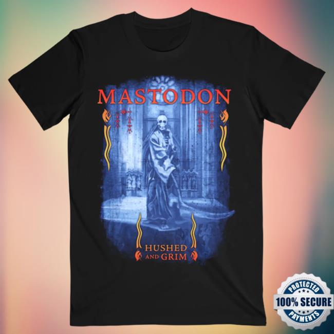 Official Mastodon Rocks Merch Store Mastodon Hushed Grim Reaper Shirt 2024 Mastodonrocks