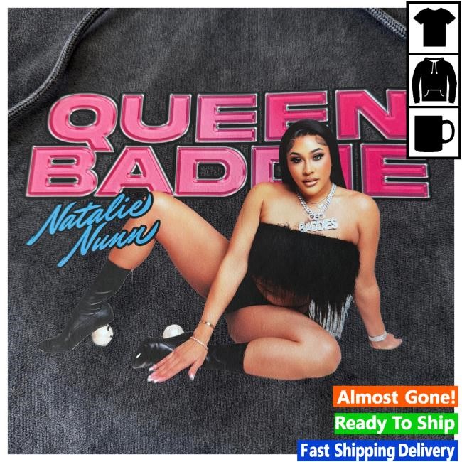 Natalie Nunn Limited Edition Queen Baddie Raglan Hoodie
