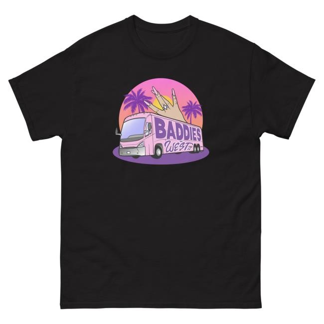 Official Natalie Nunn Apparel Baddies West Crewneck Sweatshirt NatalieNunn