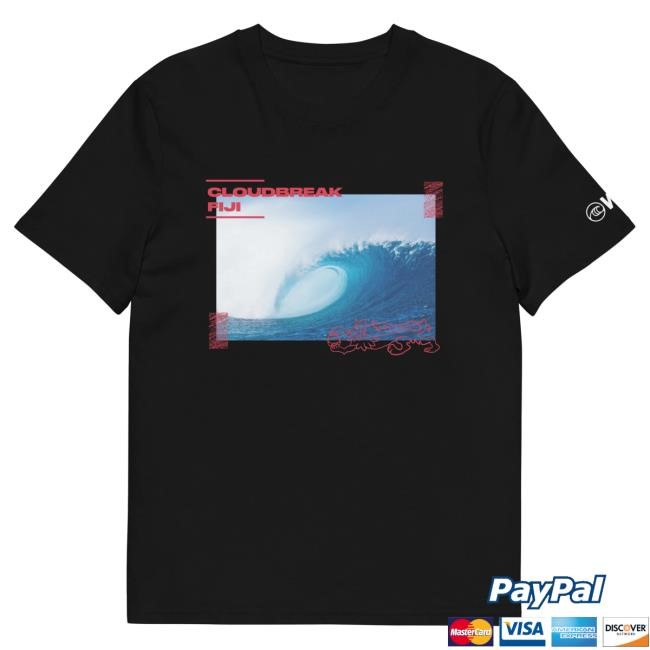 Official Wsl Store World Surf League Cloudbreak Top Shirt (Black)
