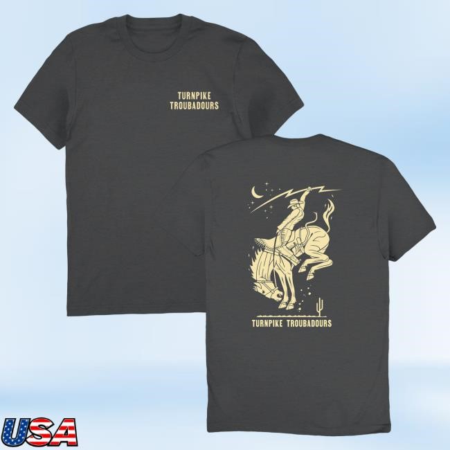 Official Turnpike Troubadours Merch Shop Bronco Shirt 2024