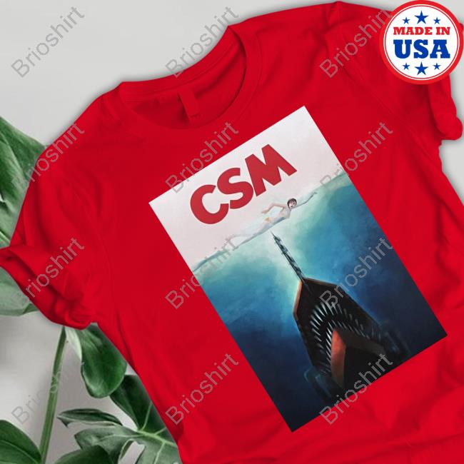 Chainsaw Man X Jaws Csm Blu Ray Shirts