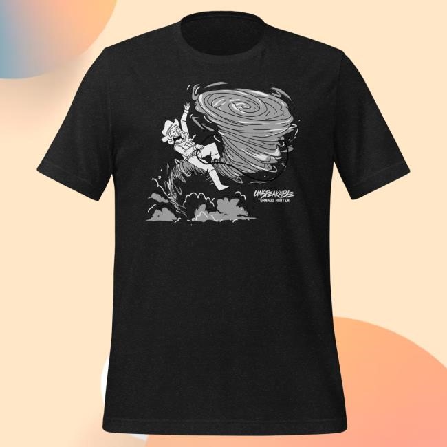 Official Unspeakable Merch Black Tornado Hunter New Shirt