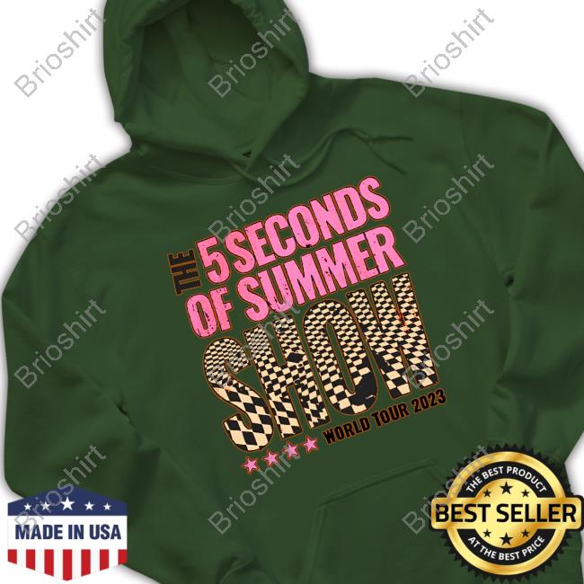 5Sos Crewneck Sweater The 5 Seconds Of Summer Show World Tour 2023 Crewneck Sweater