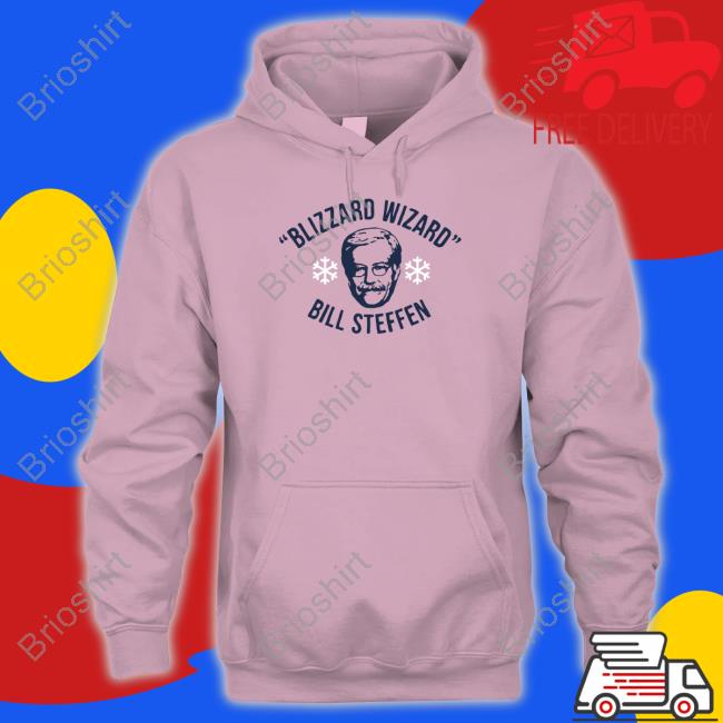 The Mitten State Merch Bill Steffen Blizzard Wizard Long Sleeve T Shirt