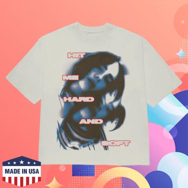 Billie Eilish Hazy Photo Repeat White Shirt