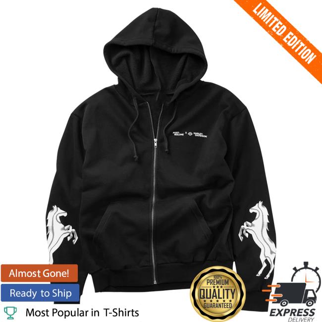 Official Post Malone Merch Store Post Malone Post Malone X H-D Horsepower Full Zip Hoodies Post Malone Apparel Clothing Shop PostMalone