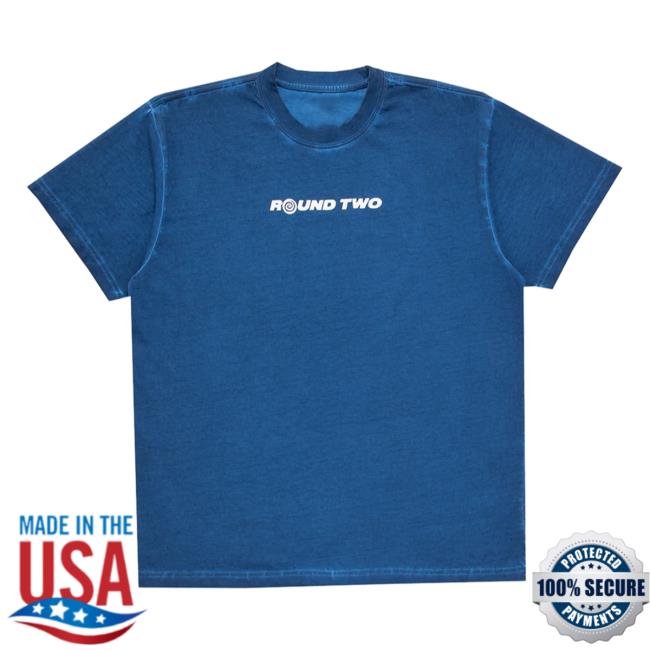 Round Two Clothing Store Shop Acid Wash Classic Logo Hot Shirt Roundtwostore