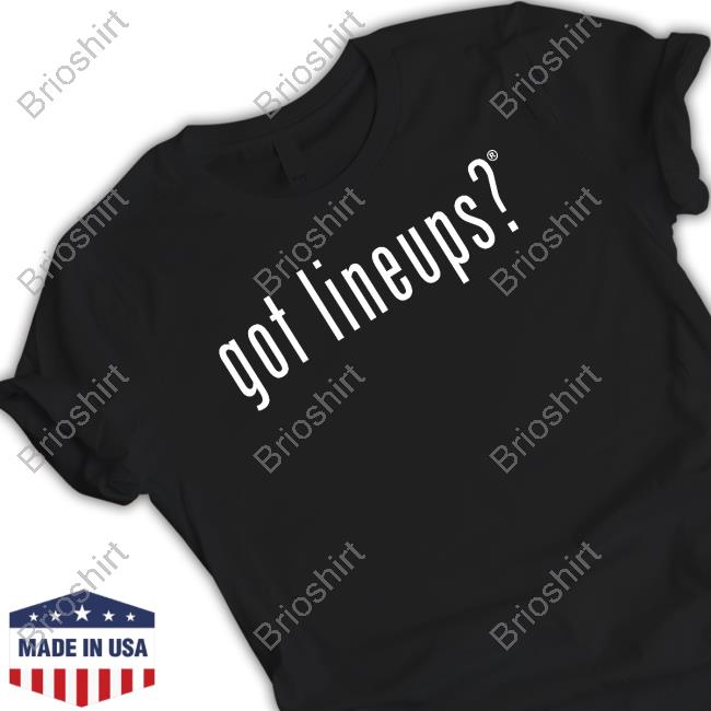 Official Got Lineups Tee