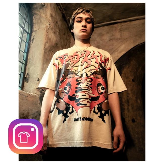 Official Cool Shirtz The Torn New Shirt Beige CoolShirtz