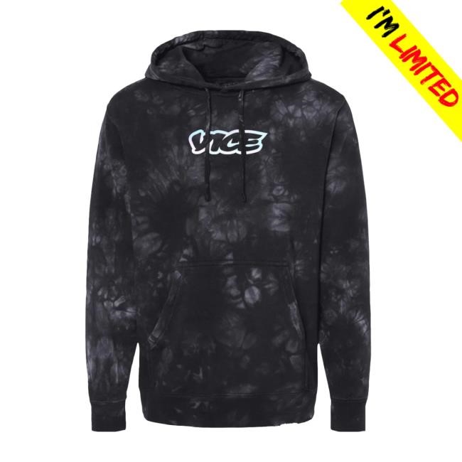 VICE Holographic OG Logo Center Chest Hoodie Sweatshirt VICE Merch