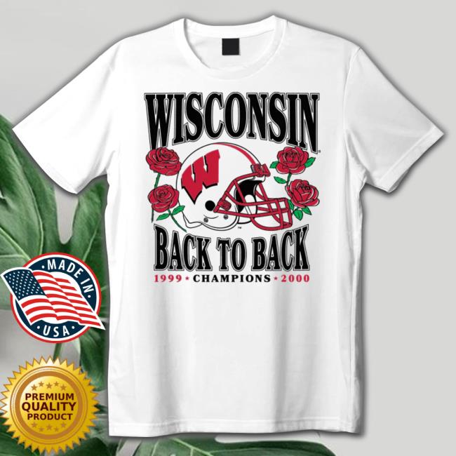 Wisconsin Back to Back Roses Long Sleeve