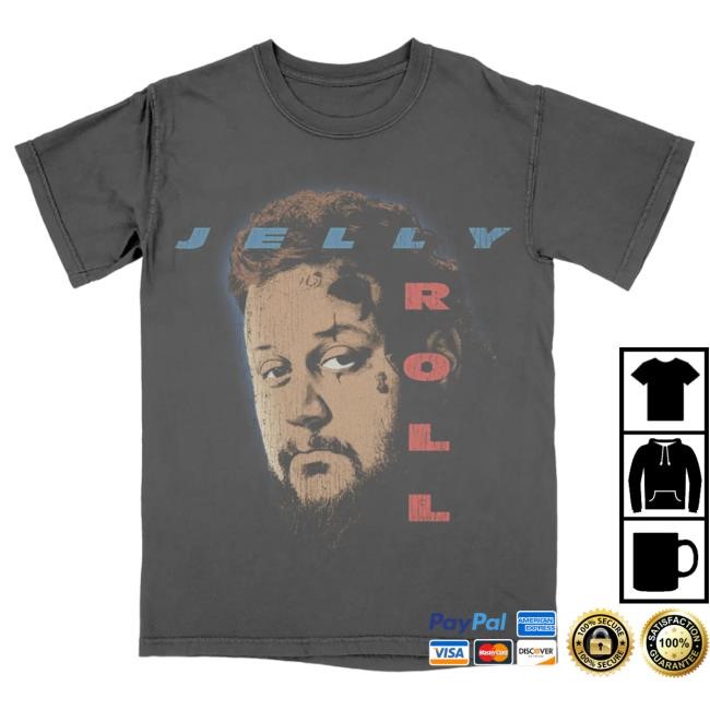 Official Jelly Roll Merch Store Jelly Roll Vintage Photo Hot Shirt