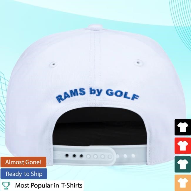 Official Golf Wang Merch Tyler The Creator Rams Snapback Cap by Golf Wang x NFL