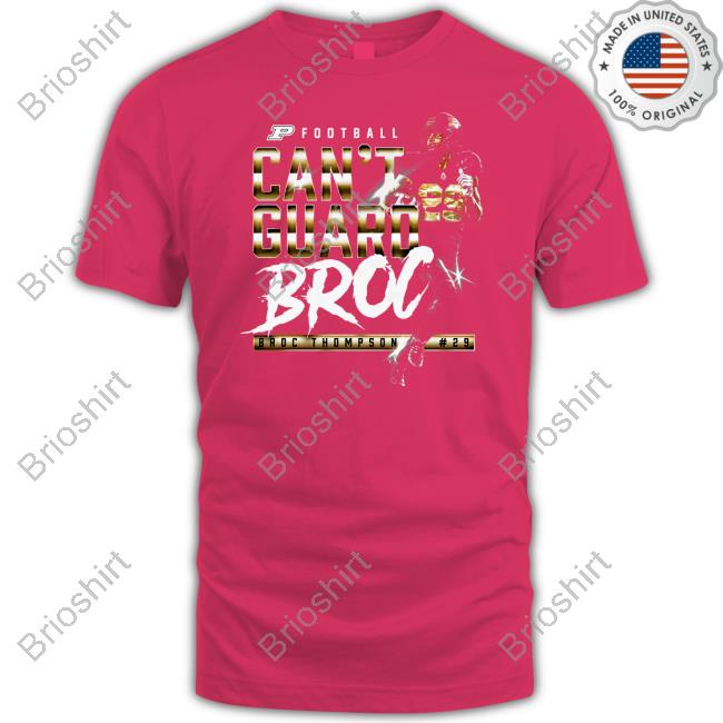 The Purdue Nil Can't Guard Broc Thompson Legacy #29 Tee