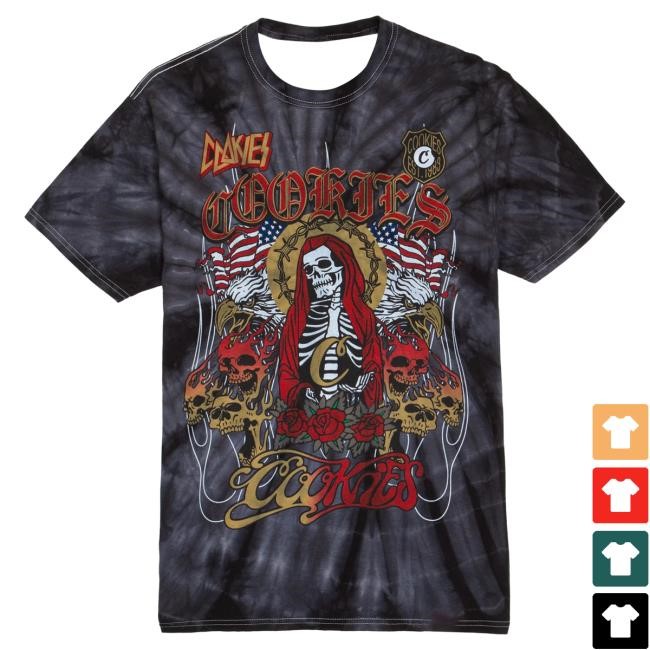 Official Cookies Merch Store Shop Cookies Highway Shirts Spider Black Cookiessf