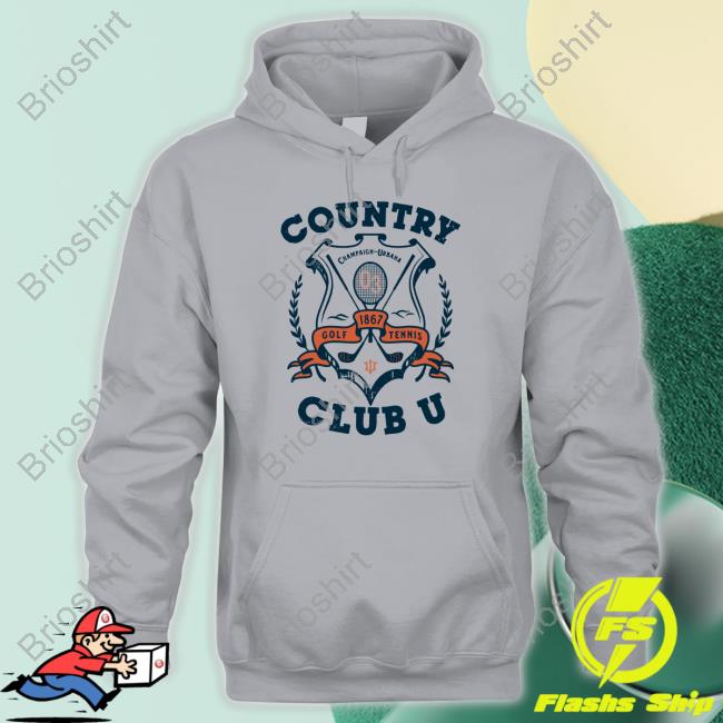 Country Champaign Urbana Golf 1867 Tennis Club U Shirt