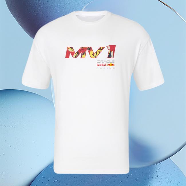 Red Bull Racing Max Verstappen Pop Art Retro Shirt